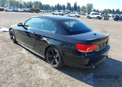 2007 BMW 335I из США, поврежденный, VIN WBAWL735X7PX45533